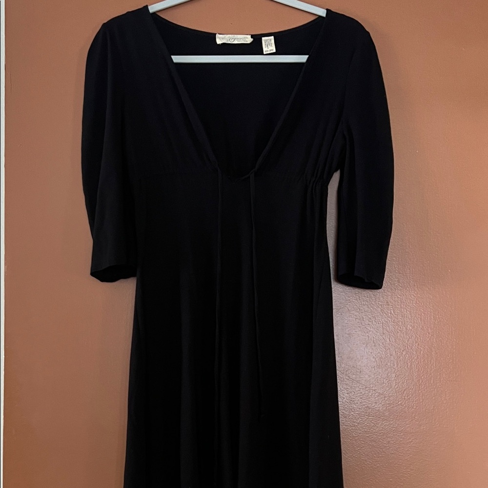 Guess Black Long Sleeve Dress